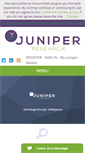 Mobile Screenshot of juniperresearch.com